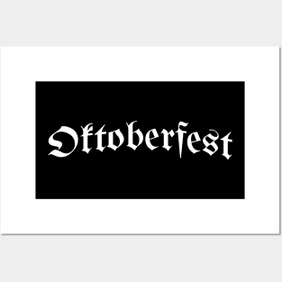 Oktoberfest Typography Posters and Art